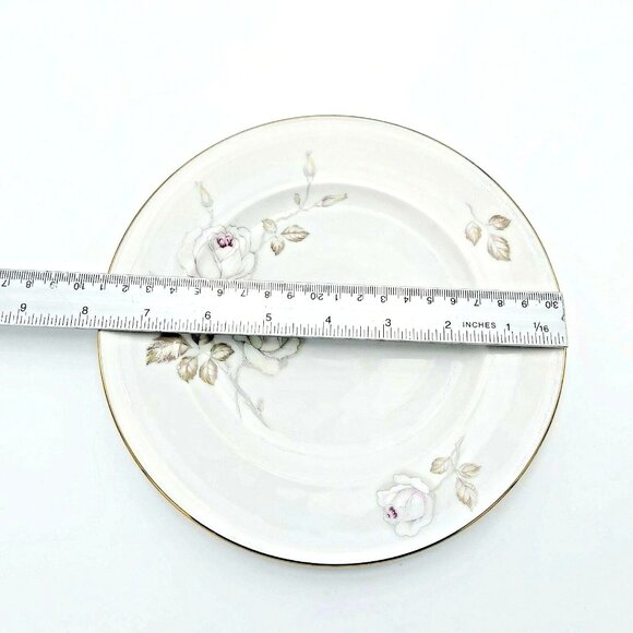 Johann Haviland Sweetheart Rose with Gold Trim 7 Piece Settings Bavaria Germany - Picture 4 of 8